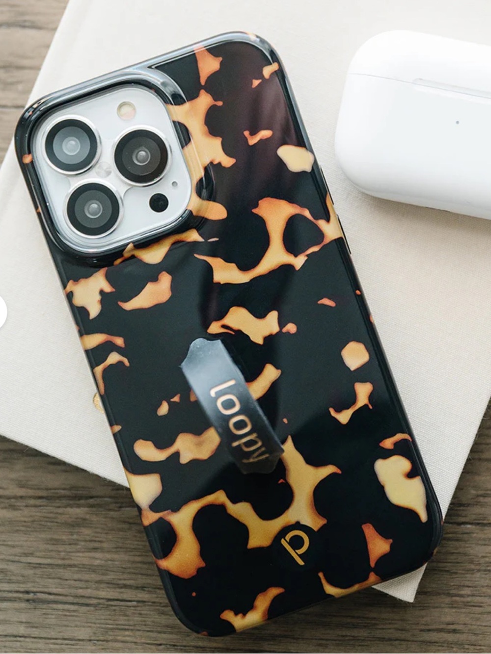 Loopy Case for iPhone 12 Pro Max- Tortoise